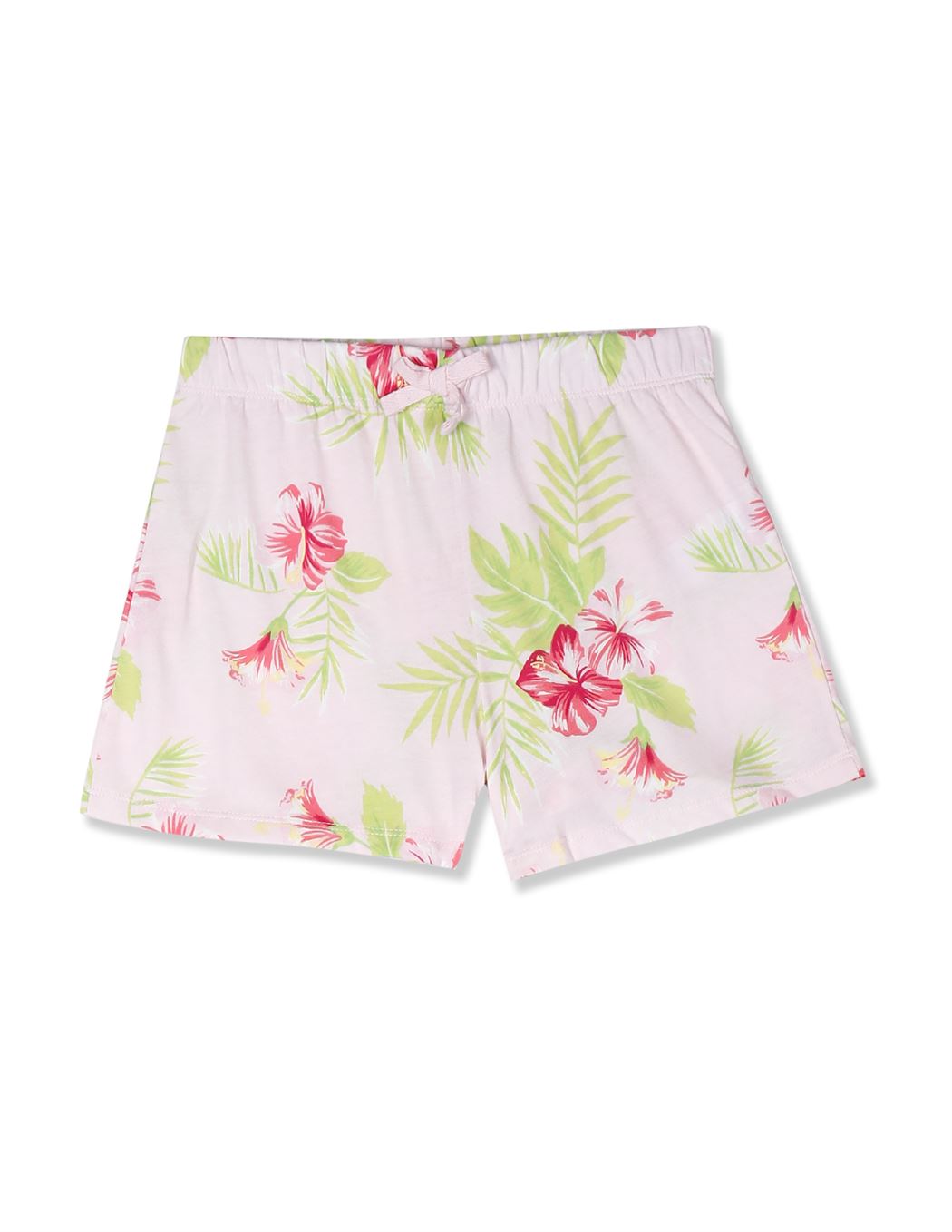 The Children's Place Girls Pink Matchables Print Knit Shorts